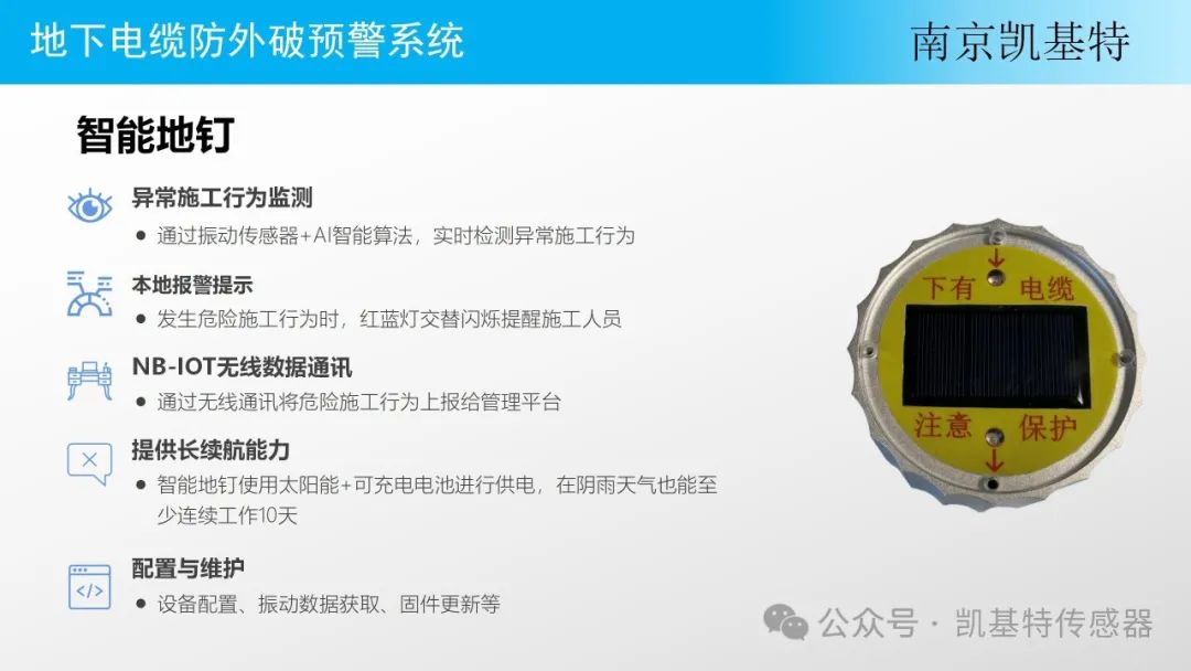 新品推薦 | “智能地釘”預警系統 新品推薦 | “智能地釘”預警系統